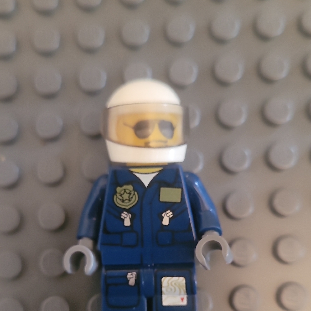 Lego City Forest Police Helicopter Pilot